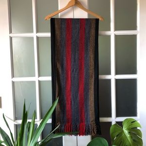 Vintage - Stripe Fringe Scarf